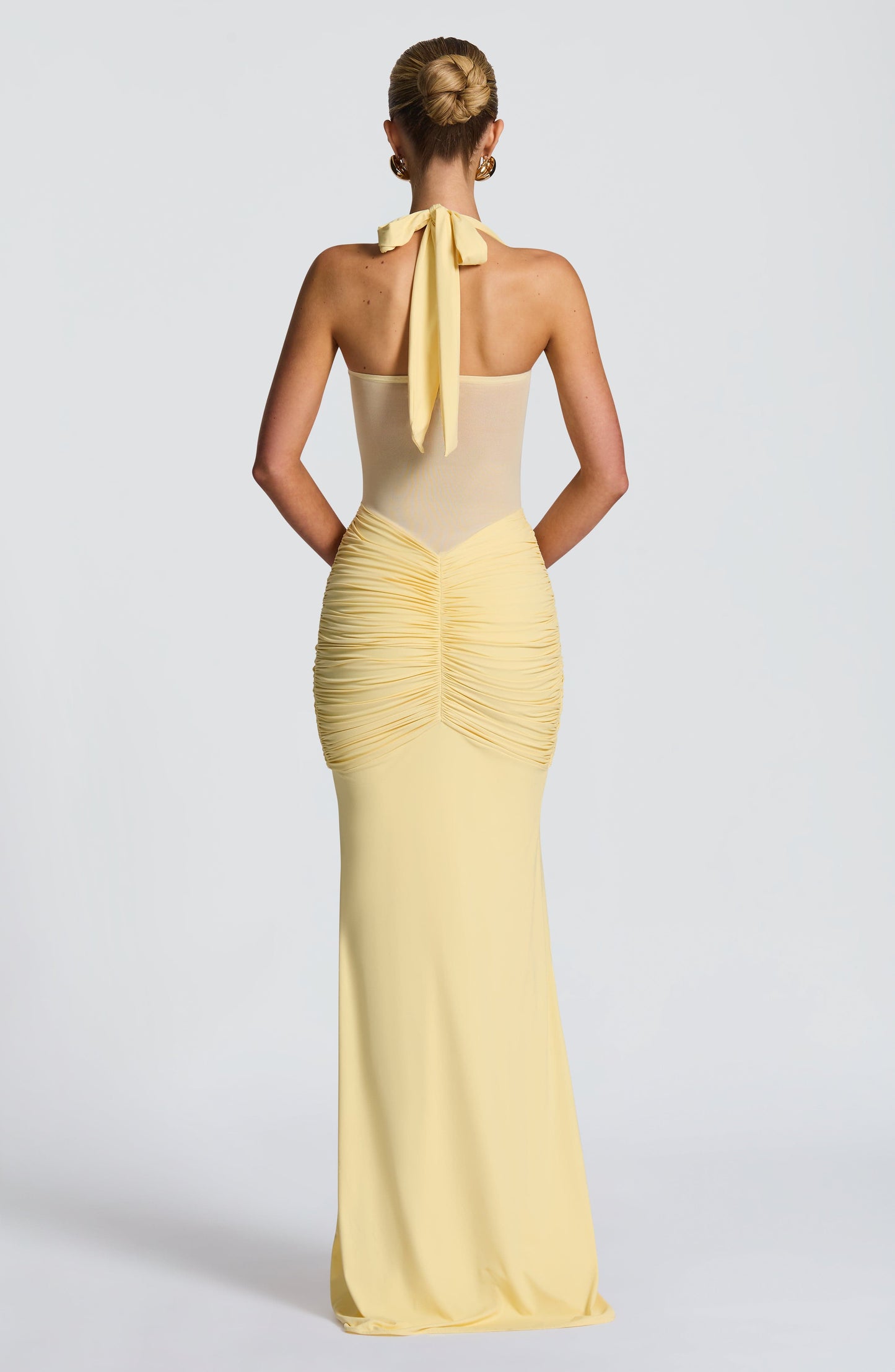 Vixen Maxi Elbise - Limon Sarısı Niebbla