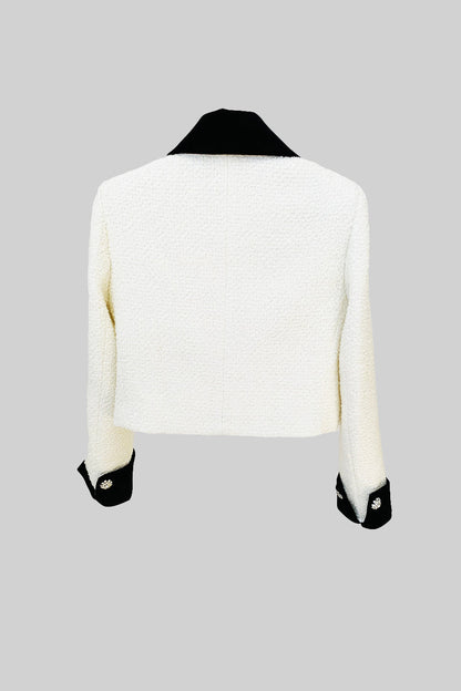Metalik Tüvit Blazer Siaora