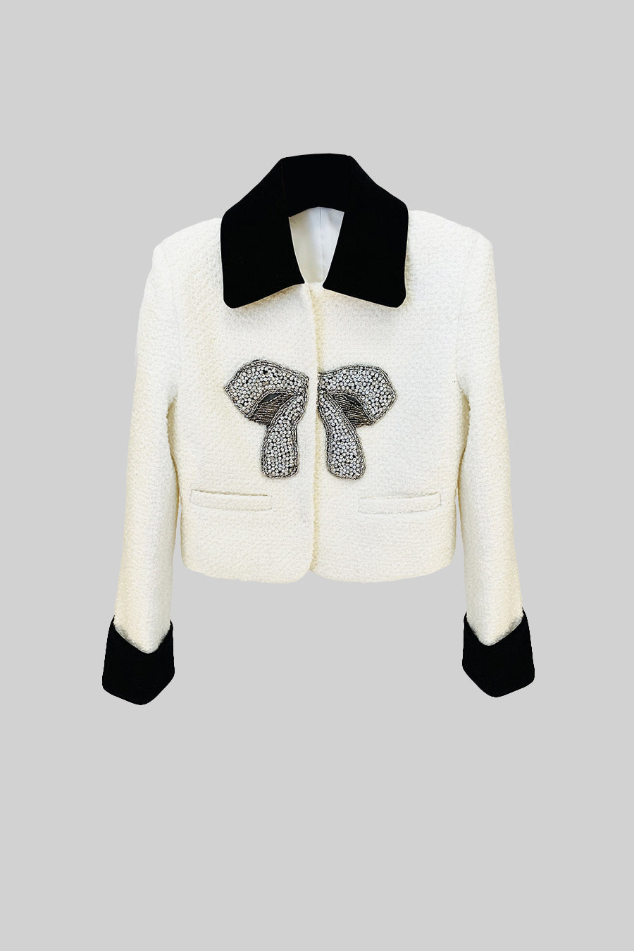 Metalik Tüvit Blazer Siaora